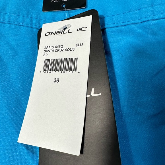 NWT O'NEILL Men's Standard Surf Tie Boardshorts Size 36 - Picture 5 of 5